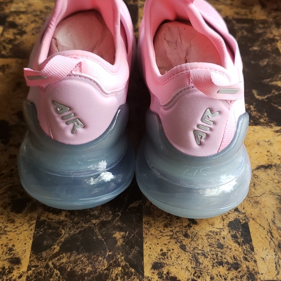 Nike Air Max 270 Extreme (GS) Pink Metallic Silver - Picture 5 of 16